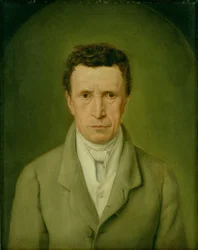 Porträt von Johann Friedrich Nikolaus Oldach (1773-1849) 1824